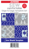 Janome Edge to Edge Template Set-Low Shank