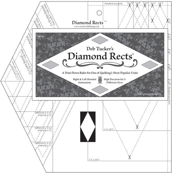 Studio 180-Diamond Rects Tool by Deb Tucker