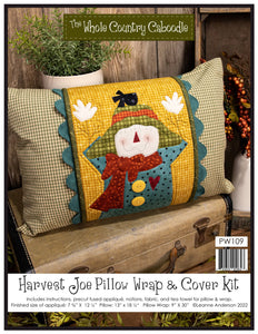 Harvest Joe Pillow and Wrap by The Whole Country Caboodle Pillow- Kit