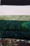 Woven Friendship Kit - Green Batiks