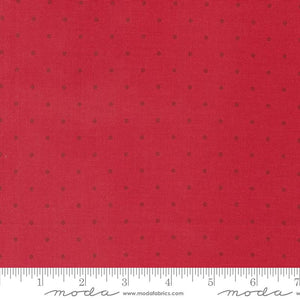 Magic Dot  108" by Lella Boutique Wideback -Cherry