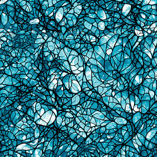 Cat Artistry by Peggy Collins for Benartex-36 Turquoise