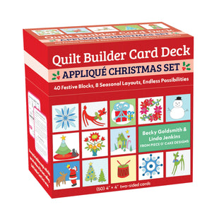 Quilt Builder Card Deck by Becky Goldsmith & Linda Jenkins