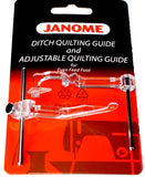 Janome Ditch Quilting and Adjustable Guide Set