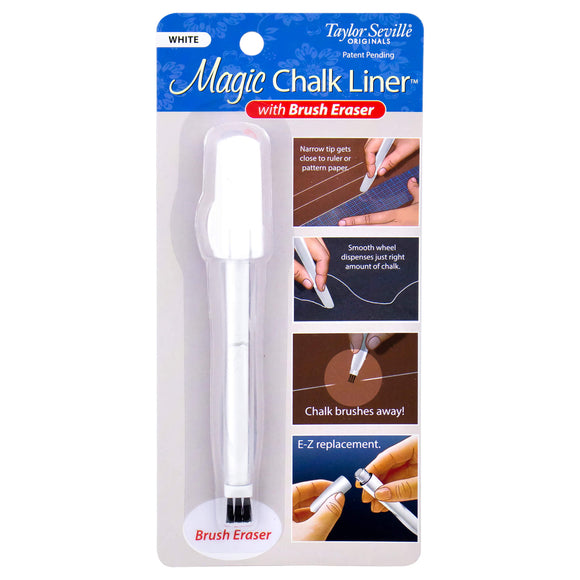 Magic Chalk Liner with Brush Eraser by Taylor Seville