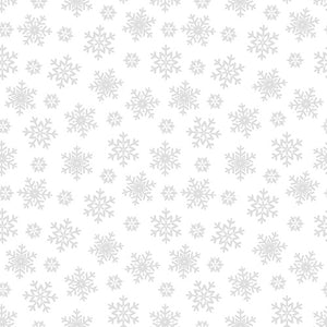 Morning Mist VIII by Blank-White on White Snowflakes