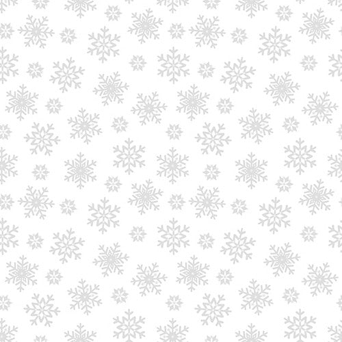 Morning Mist VIII by Blank-White on White Snowflakes