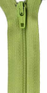 Zipper 14" size 3- Key Lime