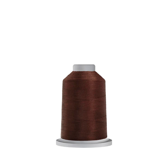 Glide 40wt Polyester 1,100yd Mini King Spool-Rust Brown