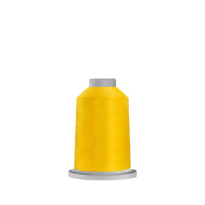 Glide 40wt Polyester 1,100yd Mini King Spool-Bright Yellow