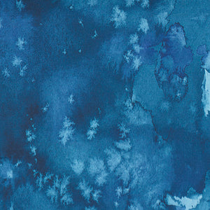 Flow 108" Quilt Back by Create Joy Project for Moda - Navy