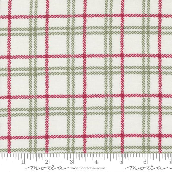 Christmas Eve by Lella Boutique for Moda-Snow Plaid