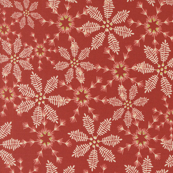 Old World Yuletide by Fancy That Design House for Moda - Poinsettia