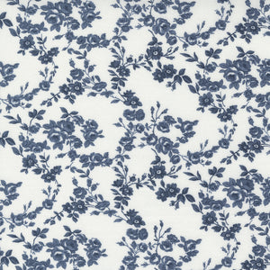 Nantucket Summer by Camille Roskelley for Moda- 63 Cream/Navy