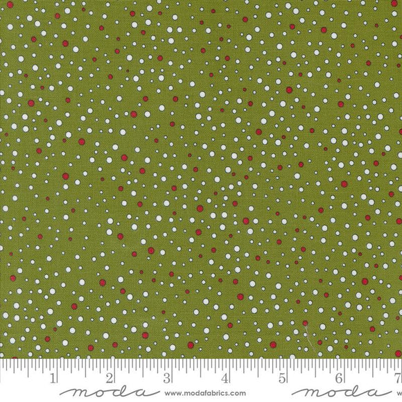 On Dasher by Sweetwater for Moda-Pine Dots