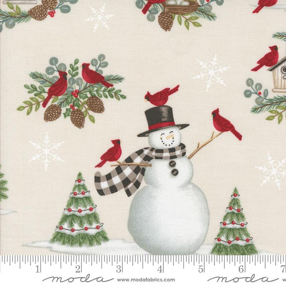 Winter Friends by Deb Strain for Moda - 30 Snowy White