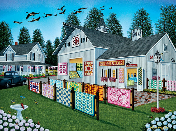 Welcome to the Quilt Barn 300pc. Puzzle