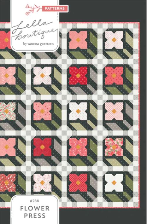 Flower Press by Lella Boutique for Moda- Pattern