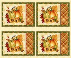 Seeds of Gratitude Placemats-Panel