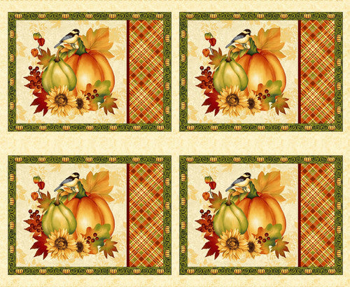 Seeds of Gratitude Placemats-Panel
