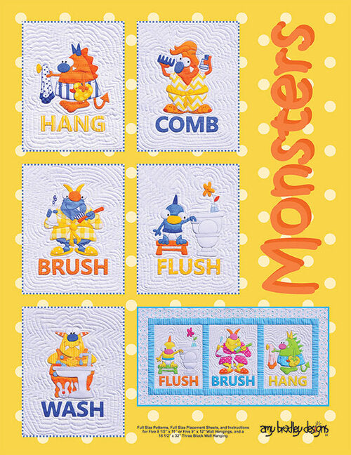 Monsters by Amy Bradley Designs - Pattern
