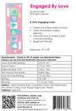 Engaged By Love by Brenda Miller for Among Brenda's Quilts