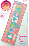 Engaged By Love by Brenda Miller for Among Brenda's Quilts