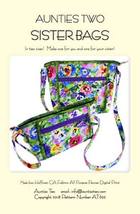 Sister Bags by Aunties Two-Pattern