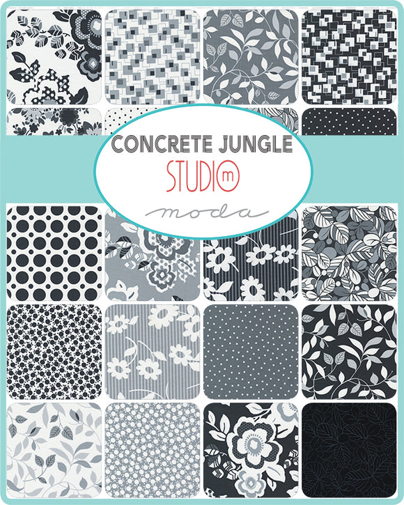 Concrete Jungle by Studio M for Moda -Charm Packs