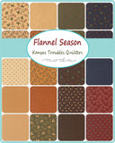 Flannel Season by Kansas Troubles Lap Quilt Kit