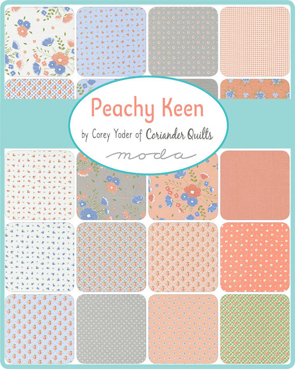 Peachy Keen by Corey Yoder for Moda -Charm Packs