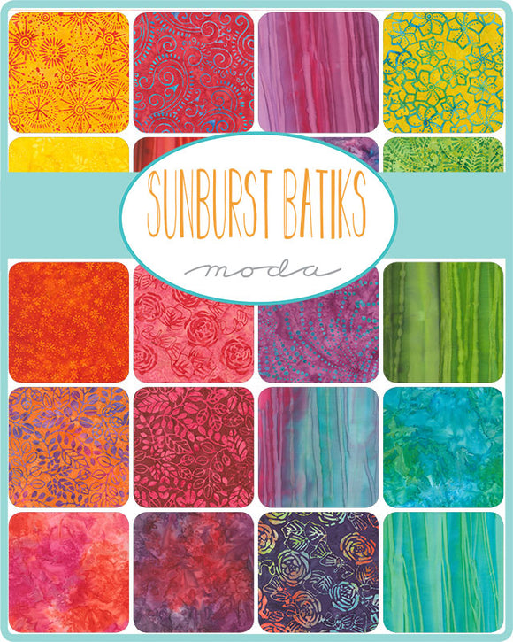 Sunburst Batiks by Moda - Jelly Roll