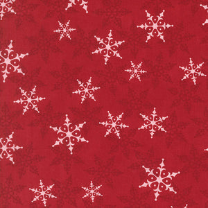Winter Friends 108" by Deb Strain For Moda Wideback -Berry Red