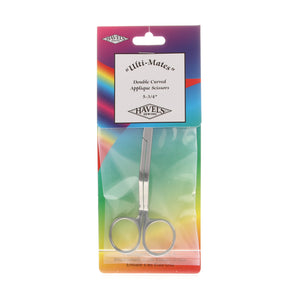 Havel's Ulti-Mates Double Curve Applique Scissors - 5 3/4"