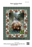Bears and Paws by Diane McGregor-Panel Pattern