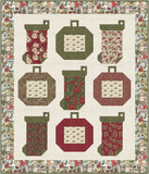 Christmas by the Fireplace by Lavender Lime Quilting