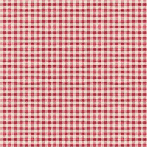 Tilda Creating Memories Gingham-Red