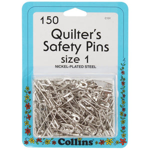 Quilters Safety Pins by Collins-Size 1