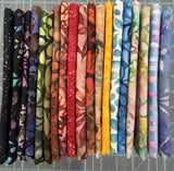 Bali Batiks New Colours 19pc. Fat 1/4 Bundle