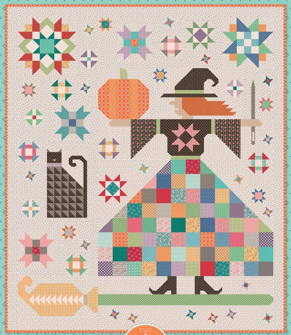 Quilted Witch Pattern from It's Sew Emma