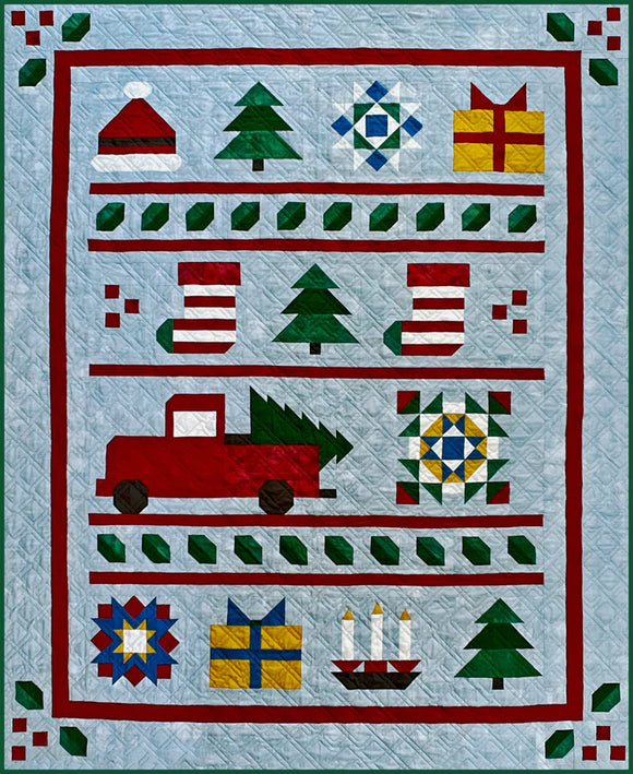 Jingle Bell Pines Block of the Month