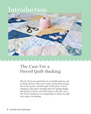 Perfectly Pieced Quilt Backs by Kelly Young