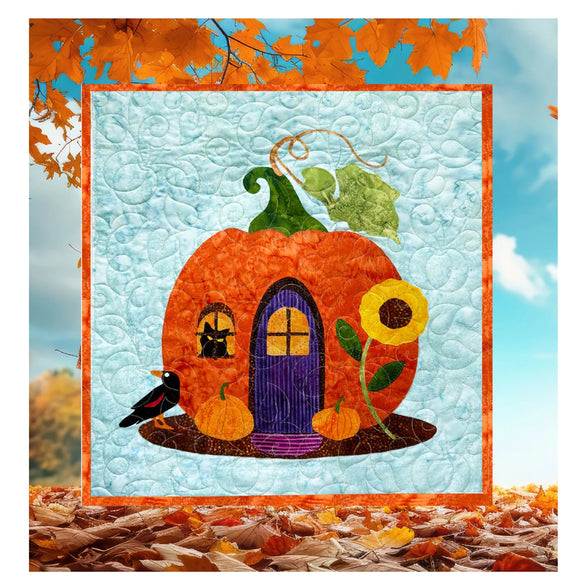 Pumpkin House by Laurie Kent Designs-Pattern