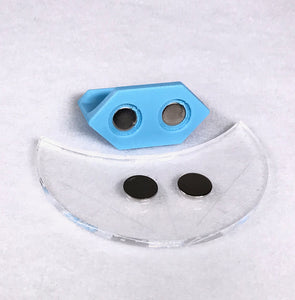 Magnetic Ruler Handle 2" Blue