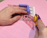 Magnetic Ruler Handle 2" Lilac