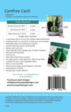 Carefree Cacti by Poorhouse Quilt Designs-Pattern