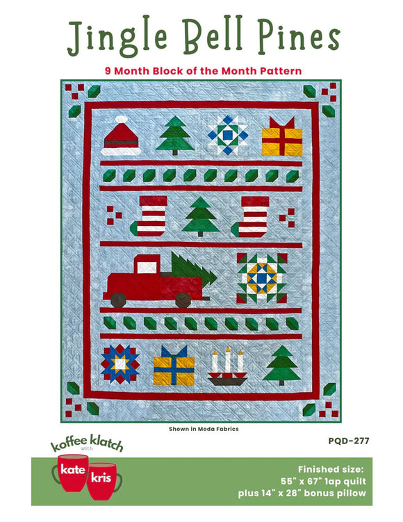Jingle Bell Pines by Poorhouse Designs- Pattern