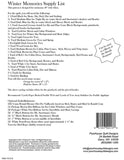 Winter Memories by Poorhouse Quilt Designs-Pattern