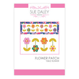Flower Patch Table Runner by Sue Daley Designs Pattern & Paper Pieces