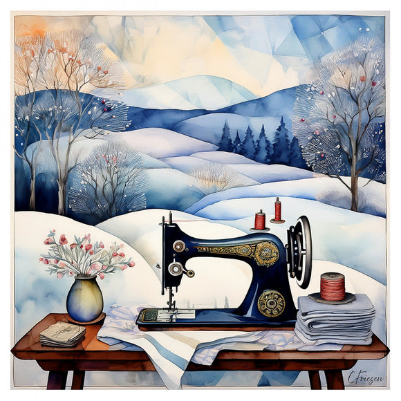 Without Walls Quiltberry Farm’s Sewing Room Collection-Card & Envelope